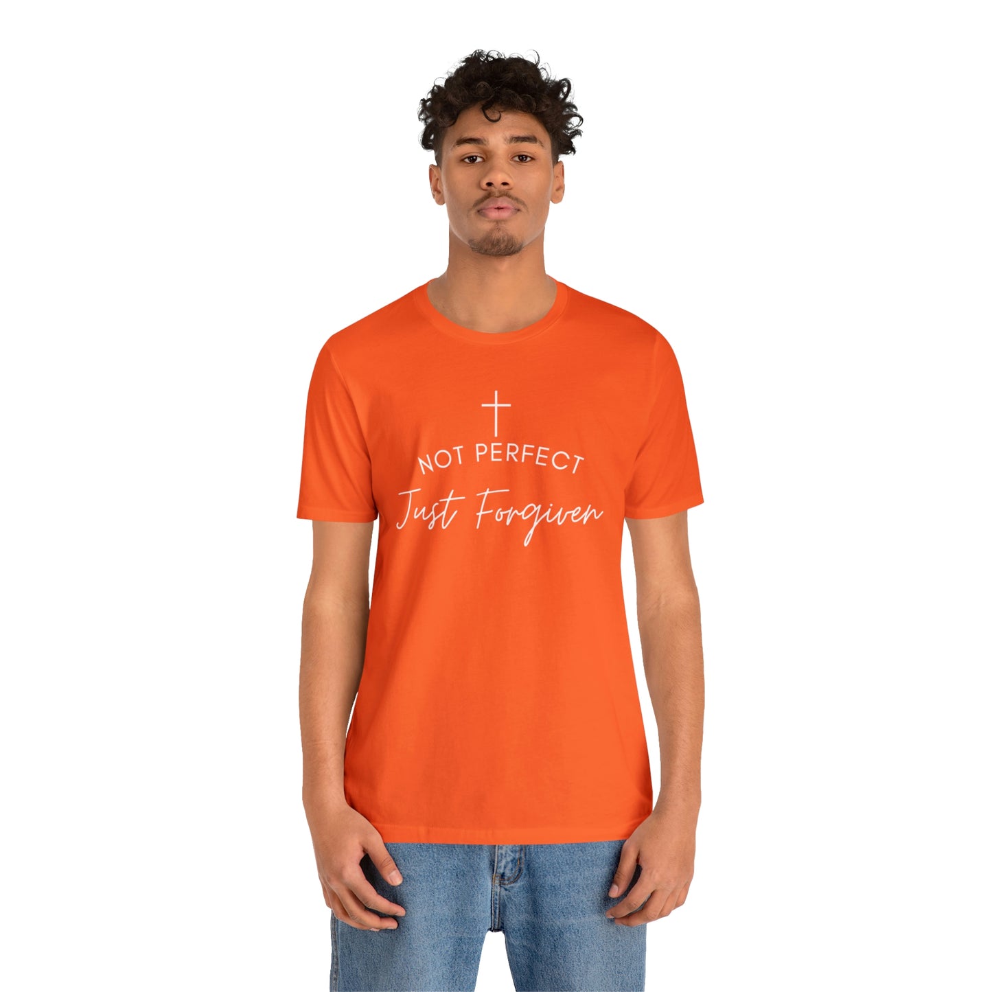 Not Perfect Just Forgiven, Christian Shirt, Jesus Shirt, Religious, Church Tee, Faith Shirt, Unisex Shirt, Inspirational Shirt, Aesthetic Christian, Shirt Christian Streetwear