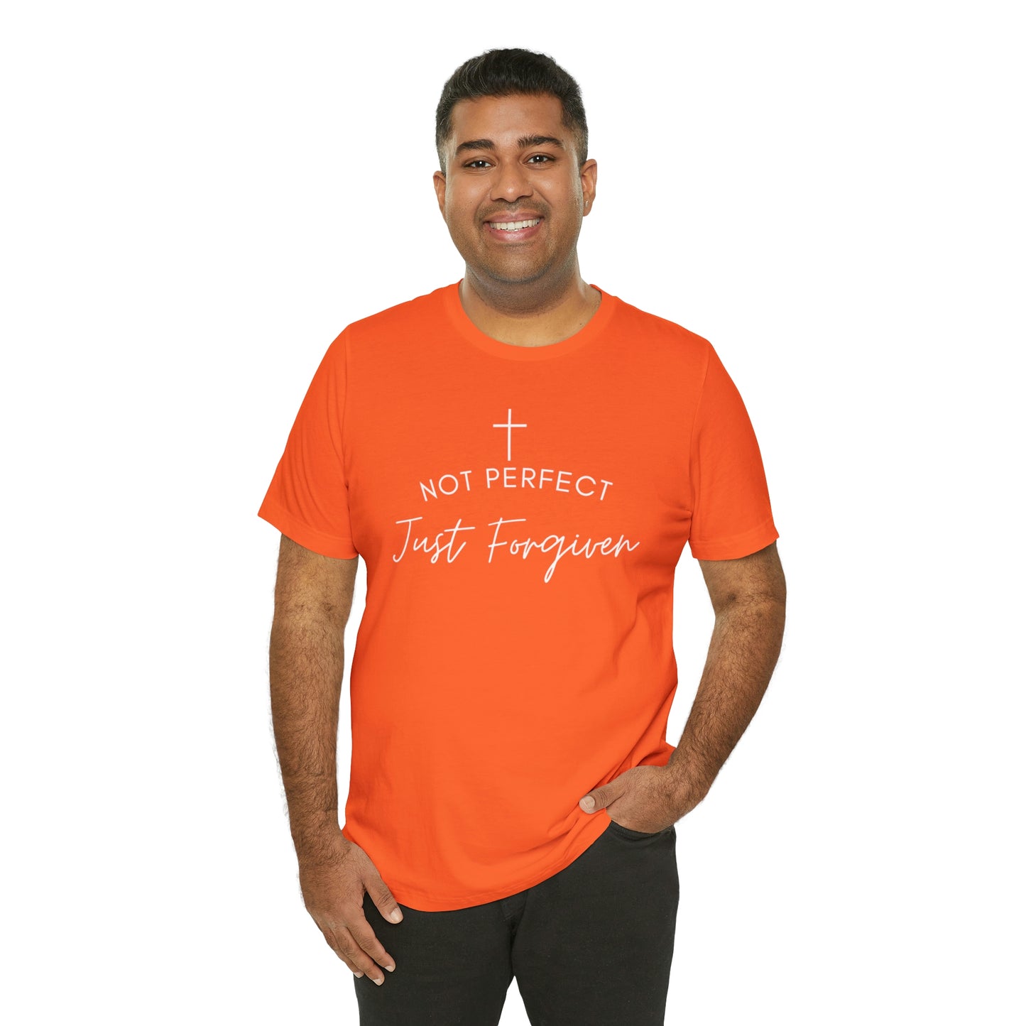 Not Perfect Just Forgiven, Christian Shirt, Jesus Shirt, Religious, Church Tee, Faith Shirt, Unisex Shirt, Inspirational Shirt, Aesthetic Christian, Shirt Christian Streetwear