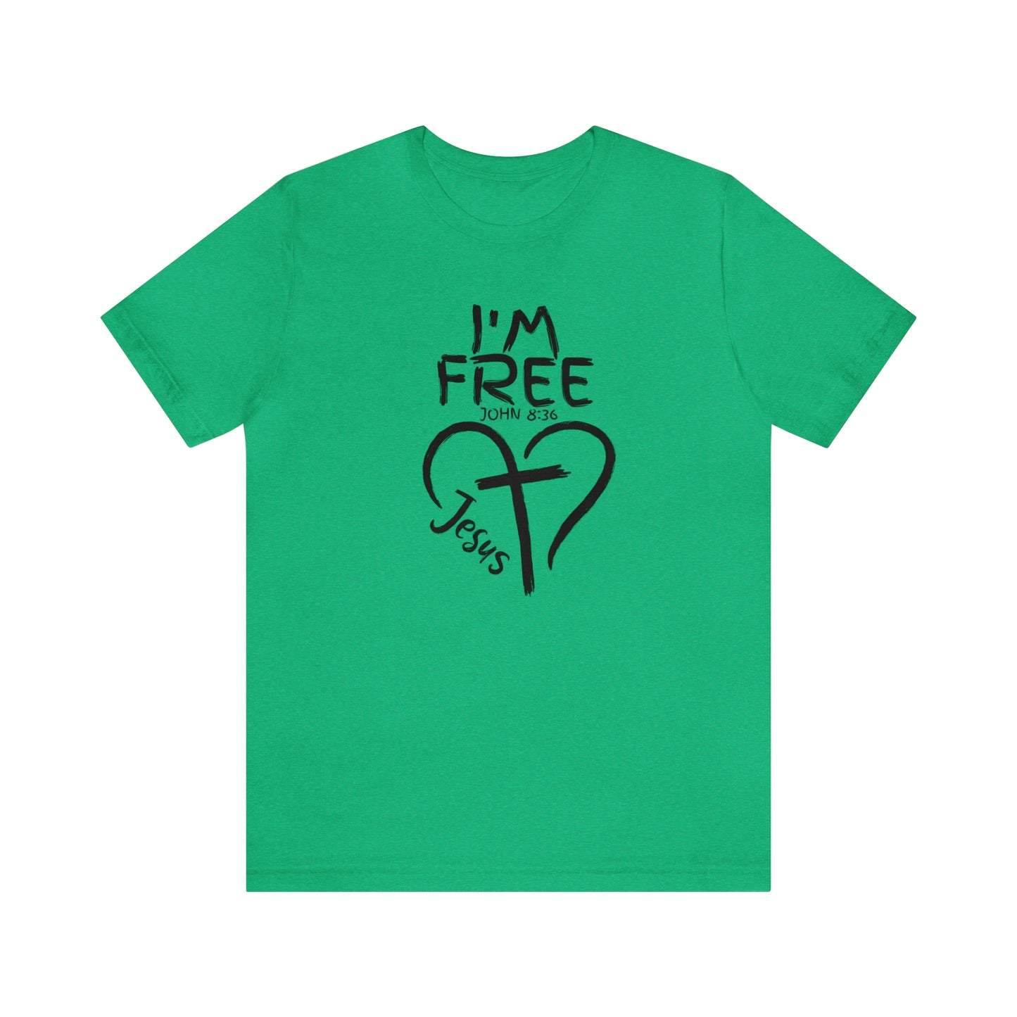 I'm Free, Christian Shirt, Jesus Shirt, Religious, Church Tee, Faith Shirt, Unisex Shirt, Inspirational Shirt, Aesthetic Christian, Shirt Christian Streetwear