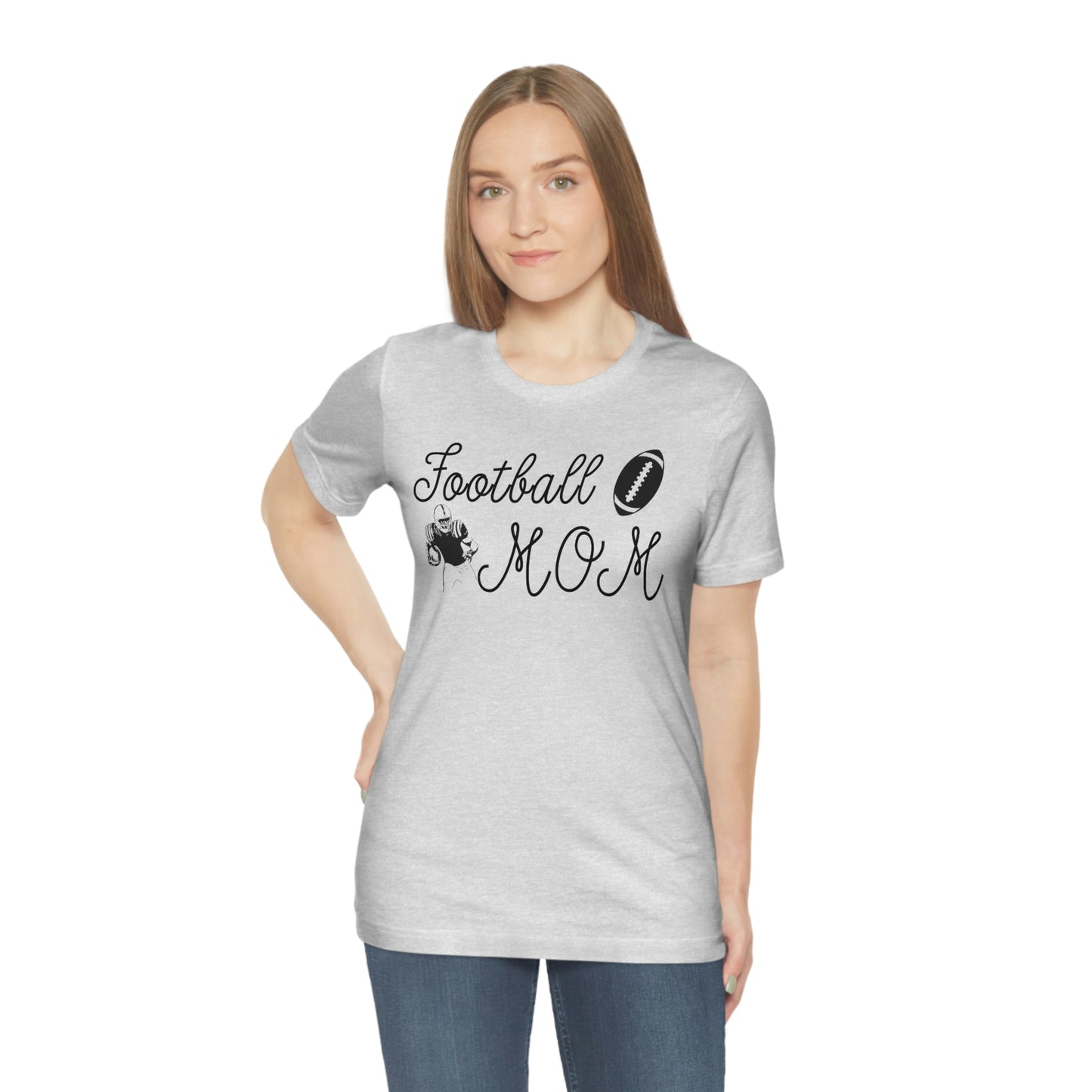 Football Mom Jersey Short Sleeve Tee