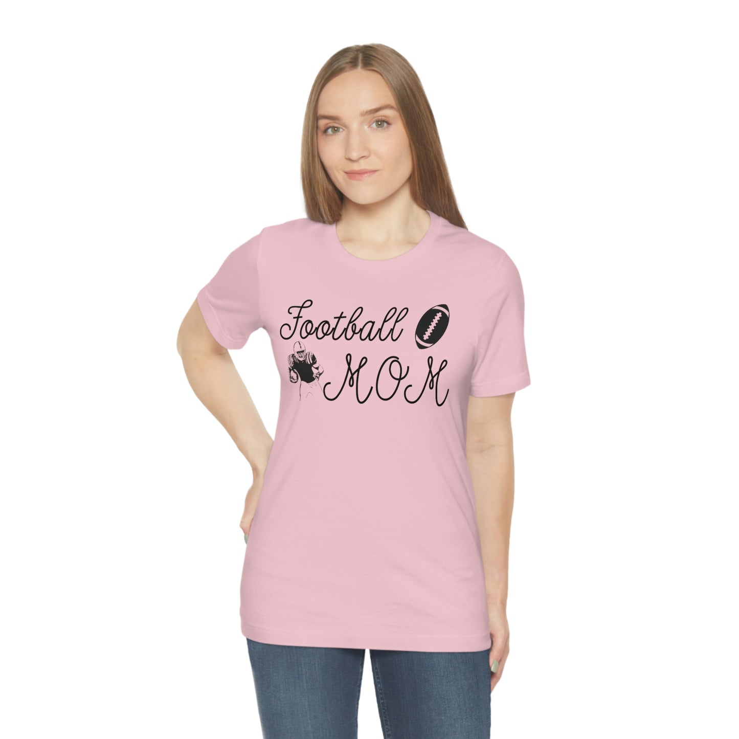 Football Mom Jersey Short Sleeve Tee