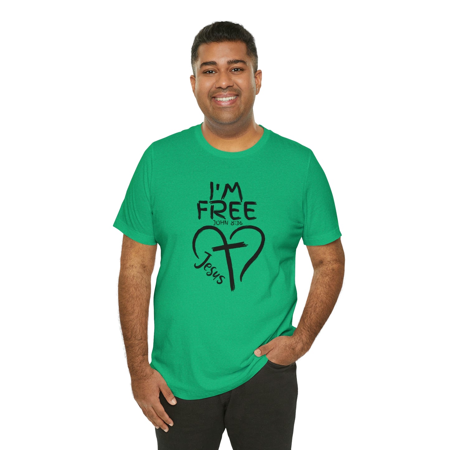 I'm Free, Christian Shirt, Jesus Shirt, Religious, Church Tee, Faith Shirt, Unisex Shirt, Inspirational Shirt, Aesthetic Christian, Shirt Christian Streetwear