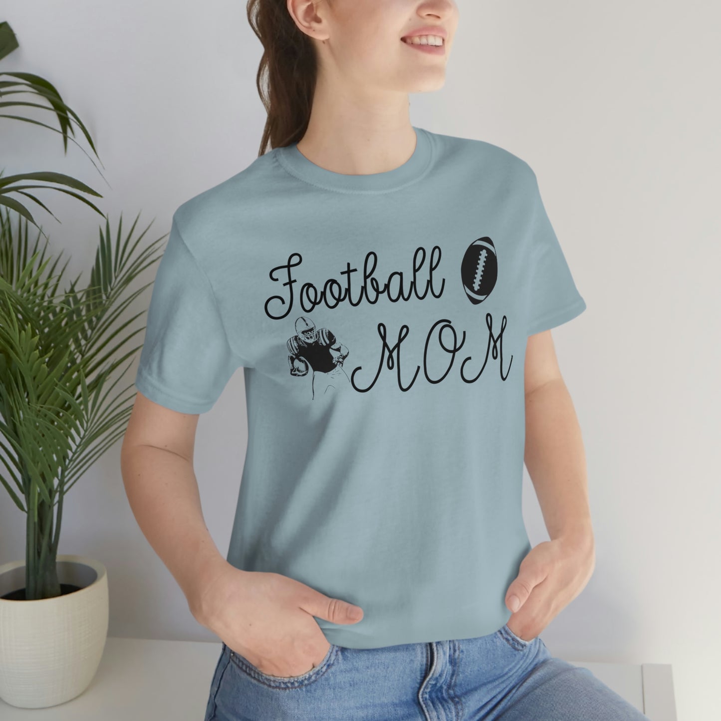 Football Mom Jersey Short Sleeve Tee