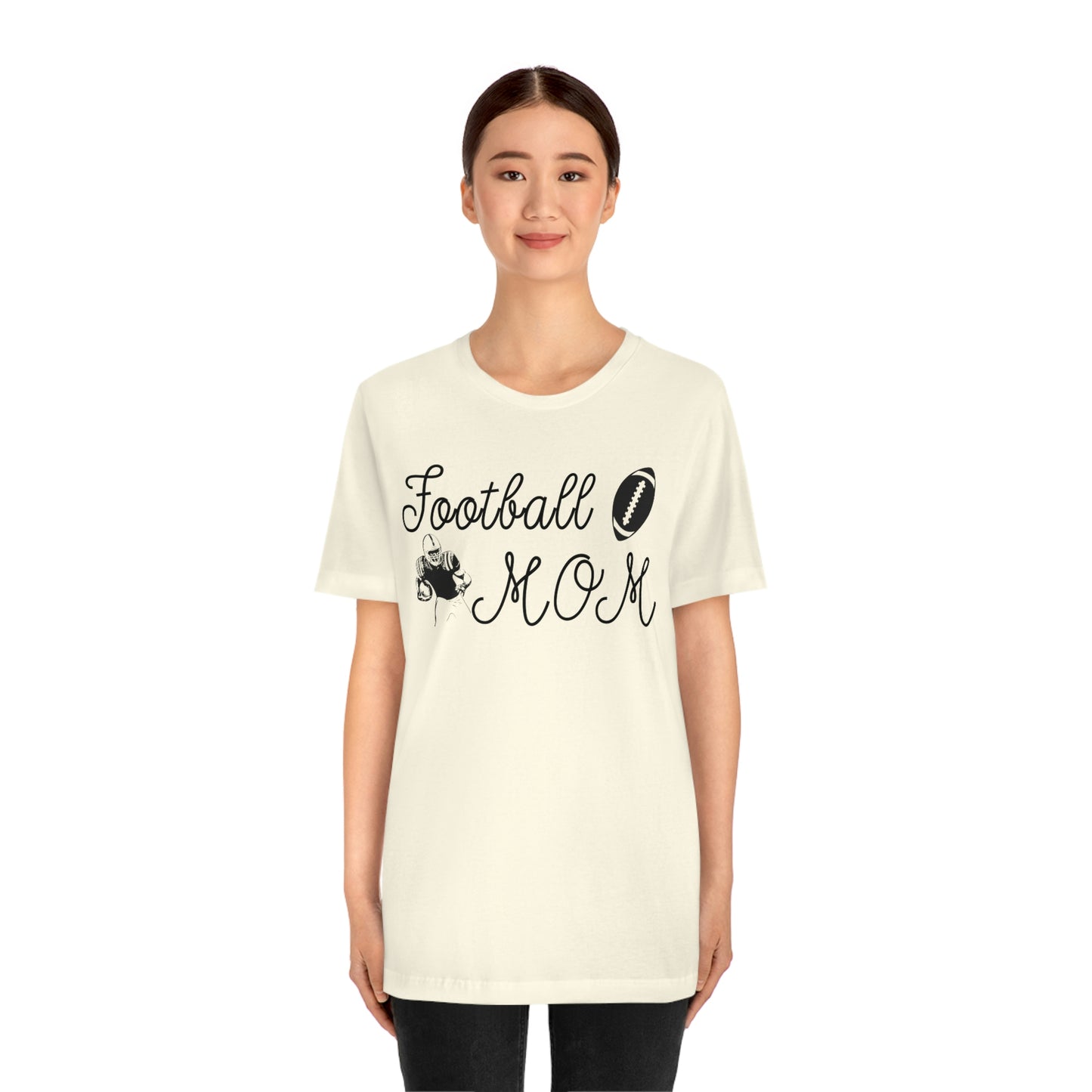 Football Mom Jersey Short Sleeve Tee