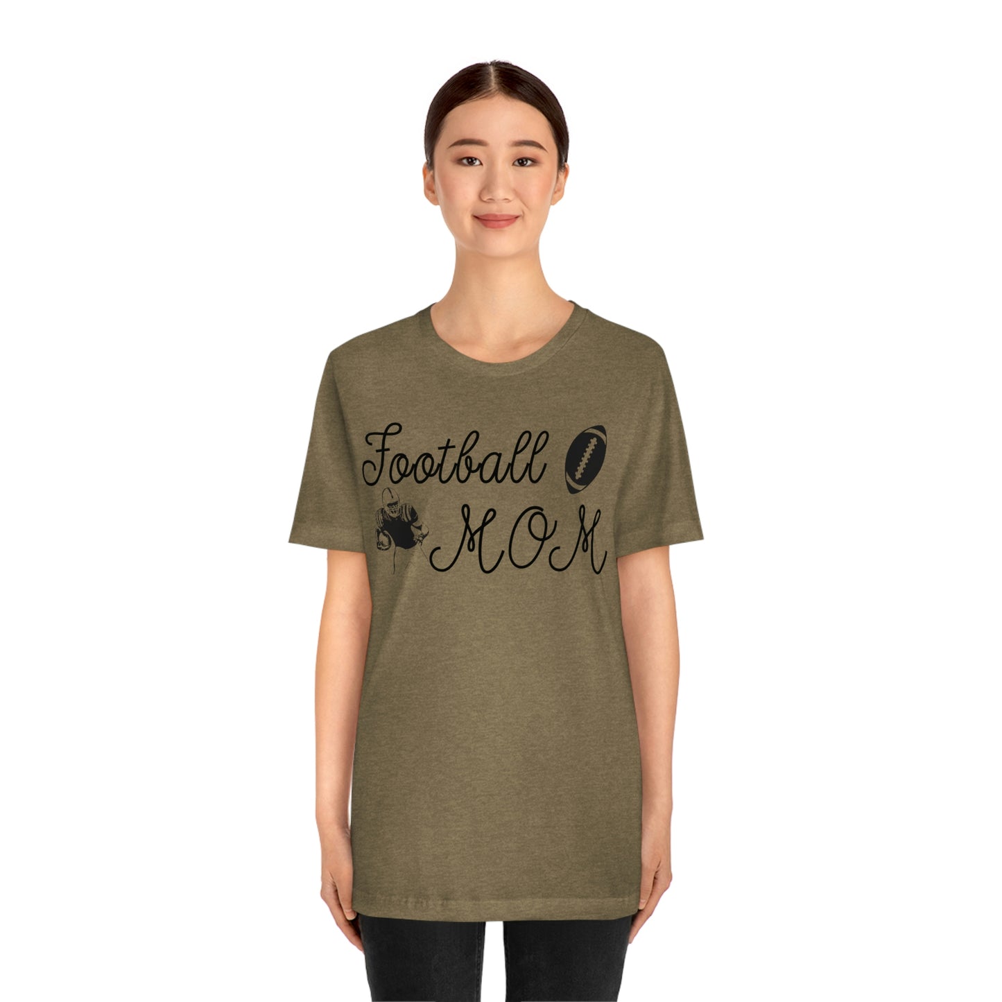 Football Mom Jersey Short Sleeve Tee