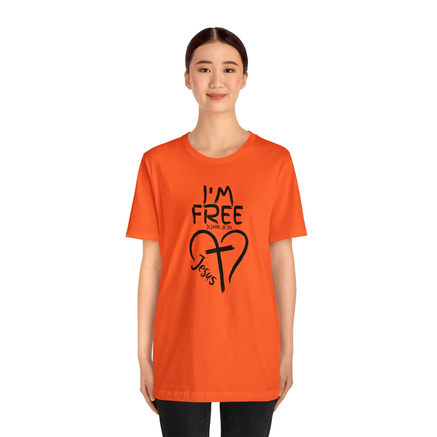 I'm Free, Christian Shirt, Jesus Shirt, Religious, Church Tee, Faith Shirt, Unisex Shirt, Inspirational Shirt, Aesthetic Christian, Shirt Christian Streetwear