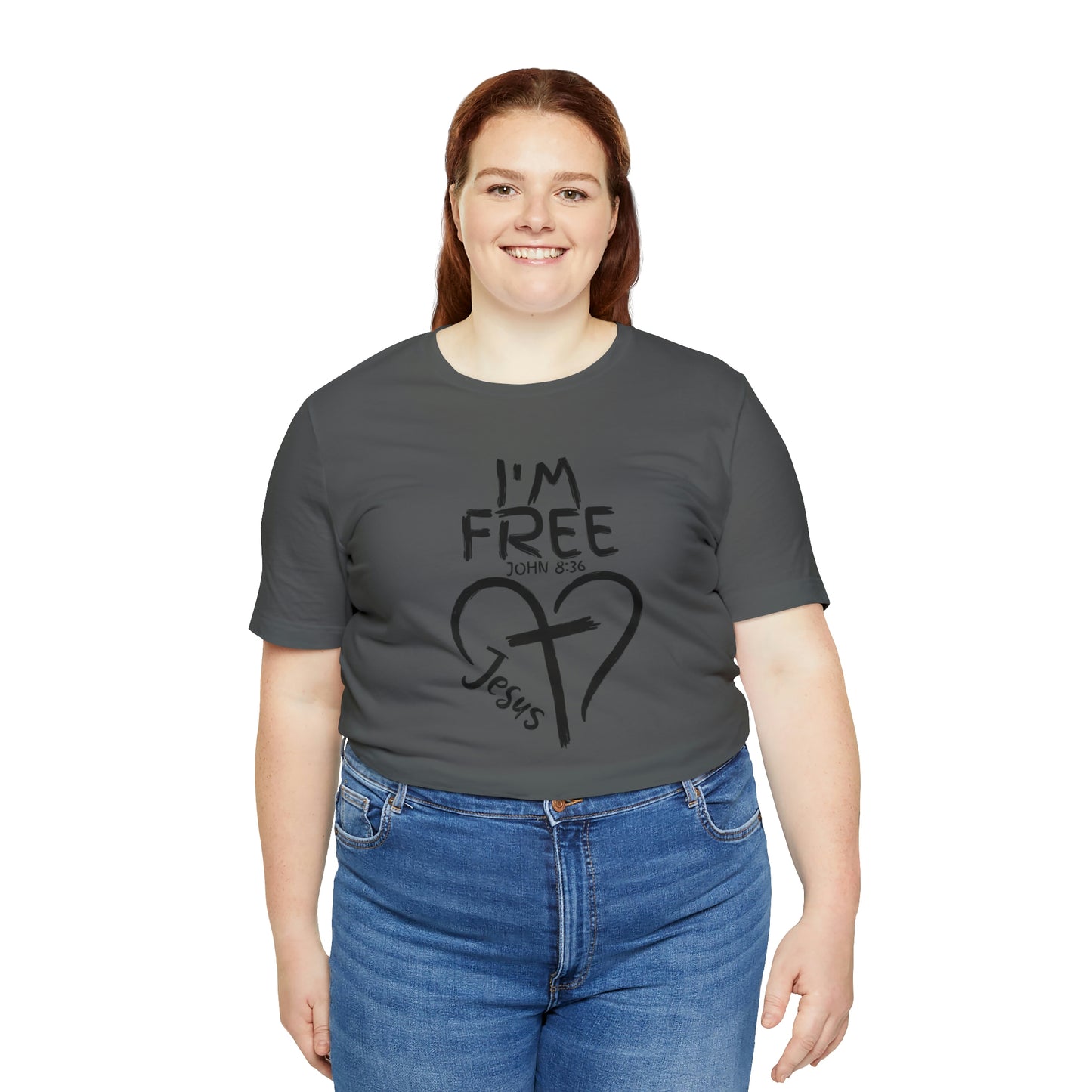 I'm Free, Christian Shirt, Jesus Shirt, Religious, Church Tee, Faith Shirt, Unisex Shirt, Inspirational Shirt, Aesthetic Christian, Shirt Christian Streetwear