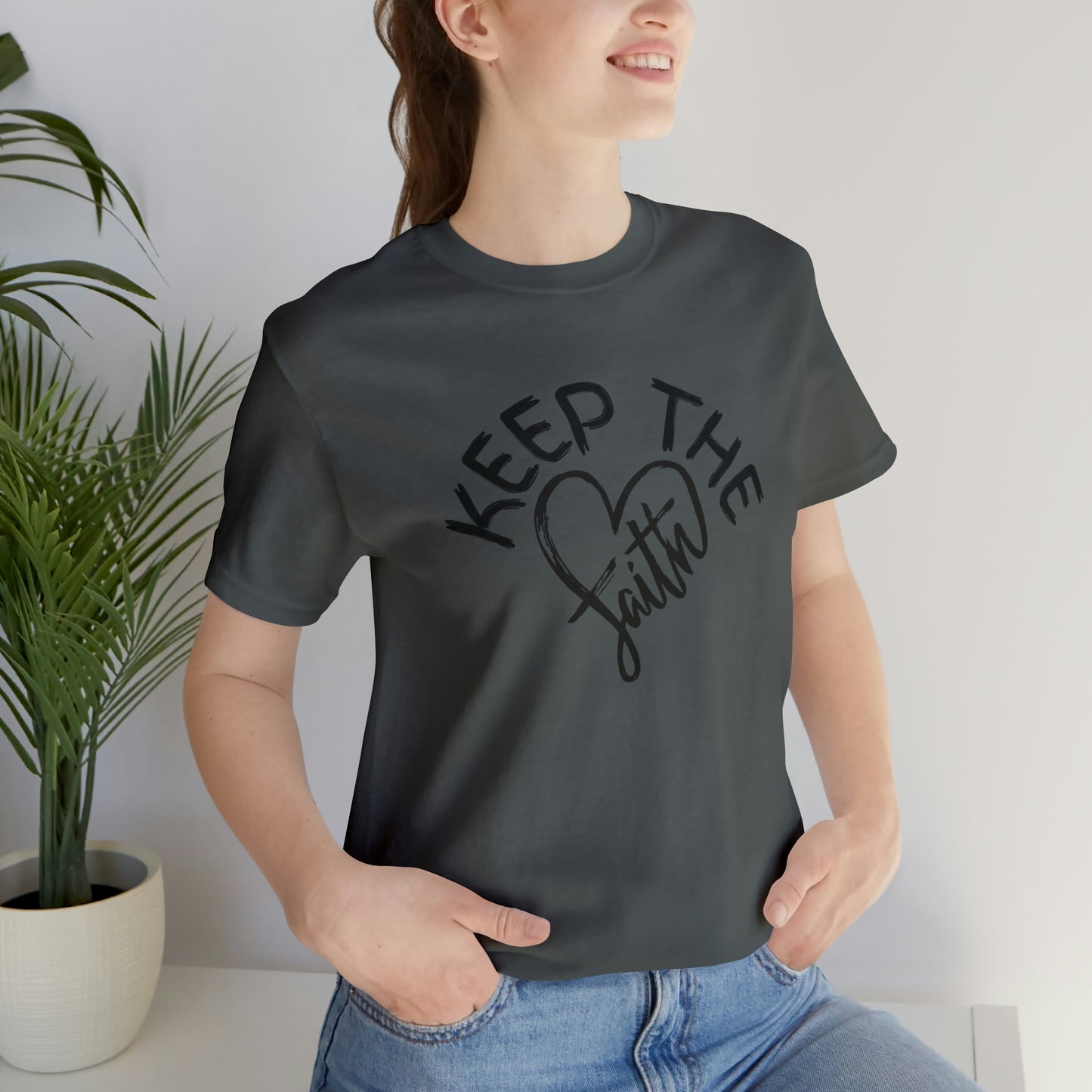 Keep the Faith, Christian Shirt, Jesus Shirt, Religious, Church Tee, Faith Shirt, Unisex Shirt, Inspirational Shirt, Aesthetic Christian, Shirt Christian Streetwear