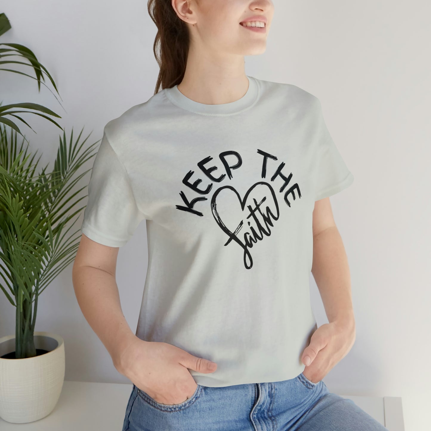 Keep the Faith, Christian Shirt, Jesus Shirt, Religious, Church Tee, Faith Shirt, Unisex Shirt, Inspirational Shirt, Aesthetic Christian, Shirt Christian Streetwear