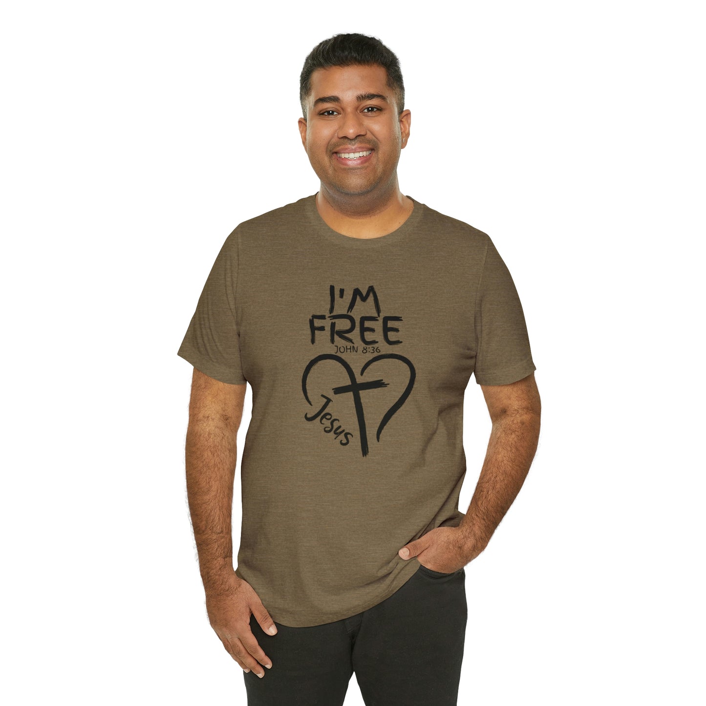 I'm Free, Christian Shirt, Jesus Shirt, Religious, Church Tee, Faith Shirt, Unisex Shirt, Inspirational Shirt, Aesthetic Christian, Shirt Christian Streetwear