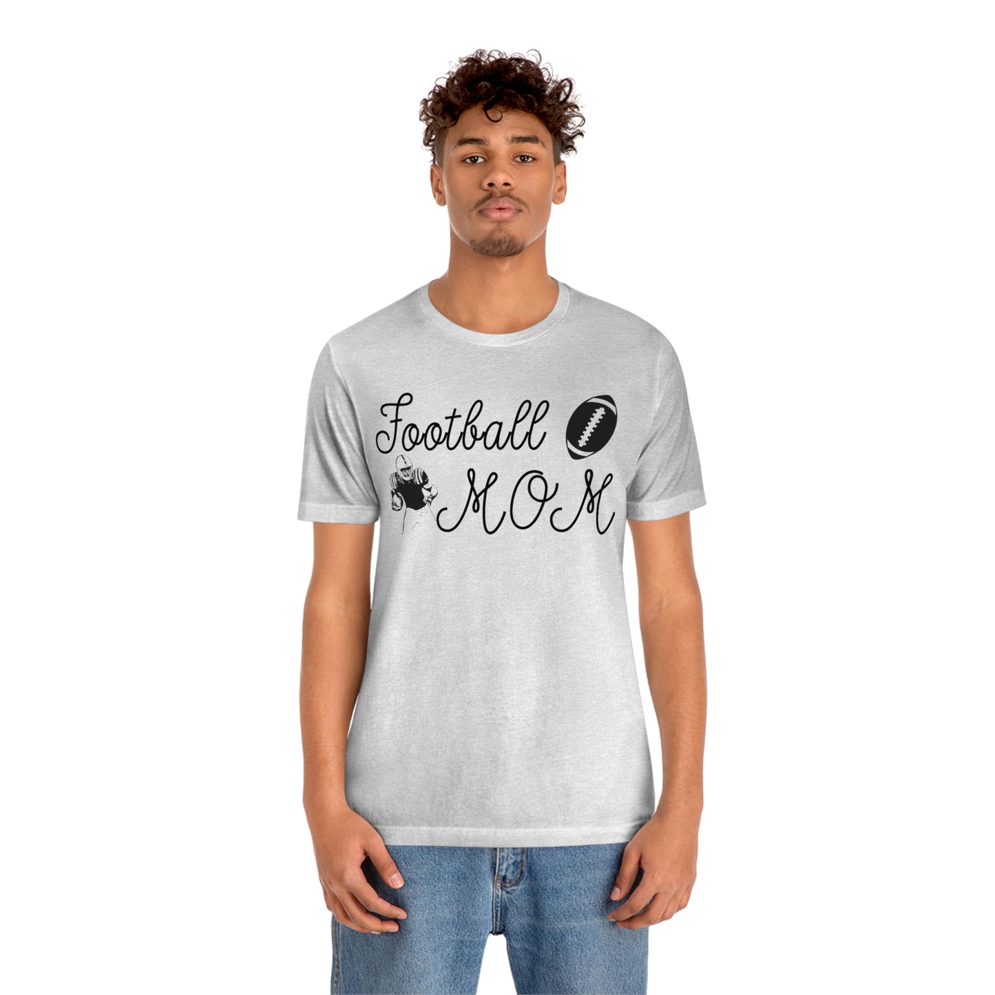 Football Mom Jersey Short Sleeve Tee