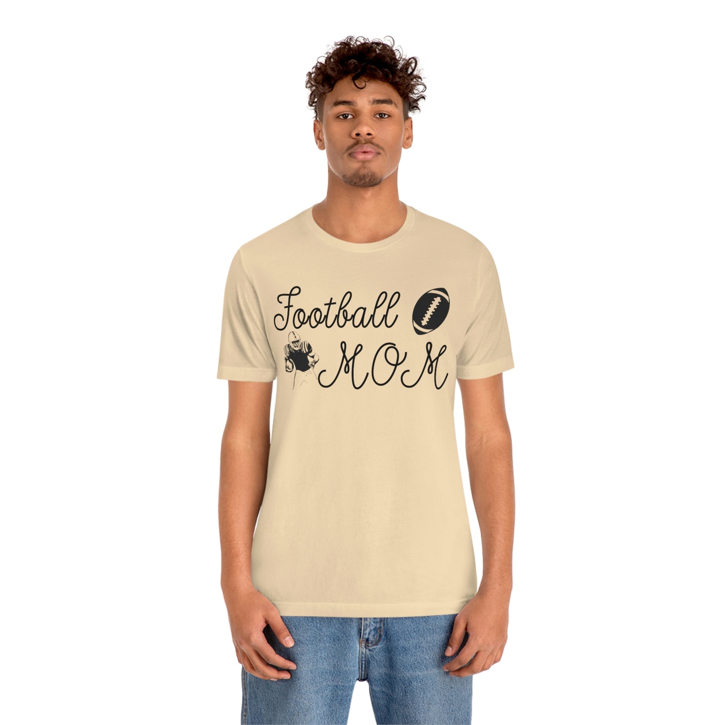 Football Mom Jersey Short Sleeve Tee