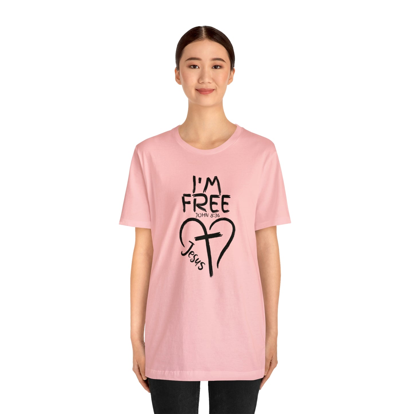 I'm Free, Christian Shirt, Jesus Shirt, Religious, Church Tee, Faith Shirt, Unisex Shirt, Inspirational Shirt, Aesthetic Christian, Shirt Christian Streetwear