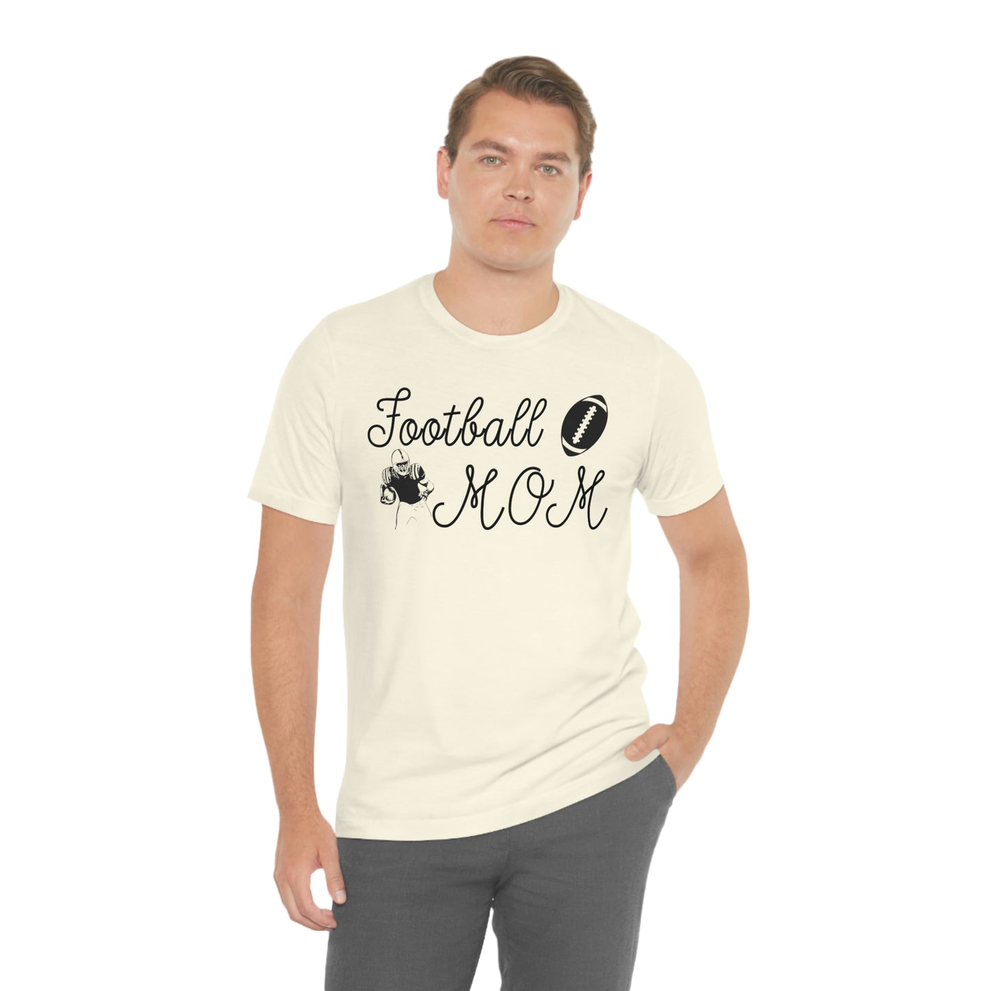 Football Mom Jersey Short Sleeve Tee