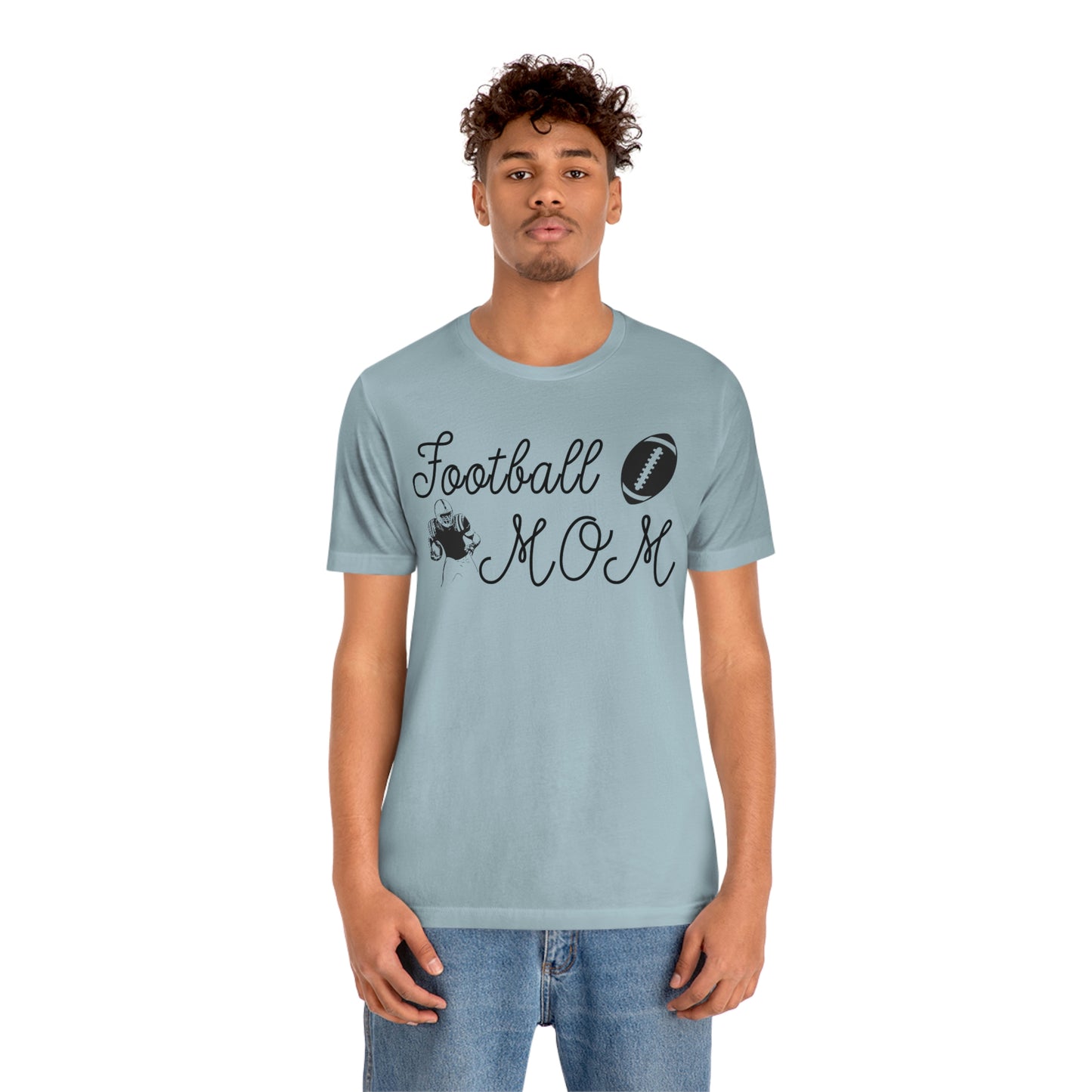 Football Mom Jersey Short Sleeve Tee