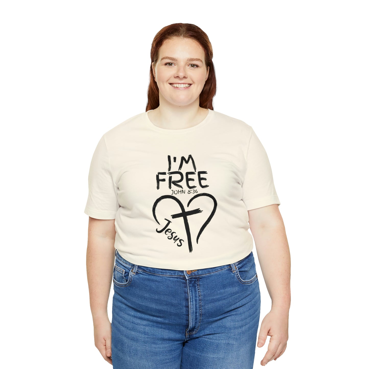 I'm Free, Christian Shirt, Jesus Shirt, Religious, Church Tee, Faith Shirt, Unisex Shirt, Inspirational Shirt, Aesthetic Christian, Shirt Christian Streetwear