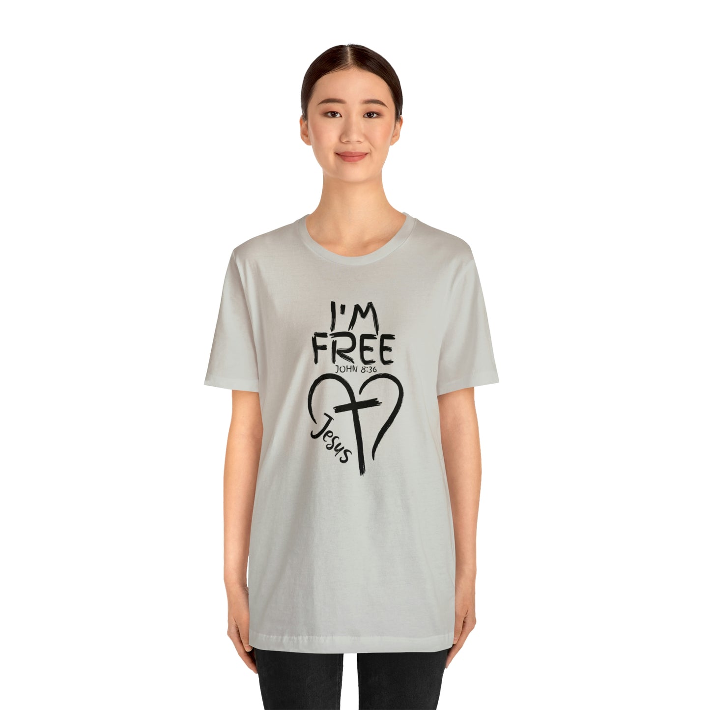 I'm Free, Christian Shirt, Jesus Shirt, Religious, Church Tee, Faith Shirt, Unisex Shirt, Inspirational Shirt, Aesthetic Christian, Shirt Christian Streetwear