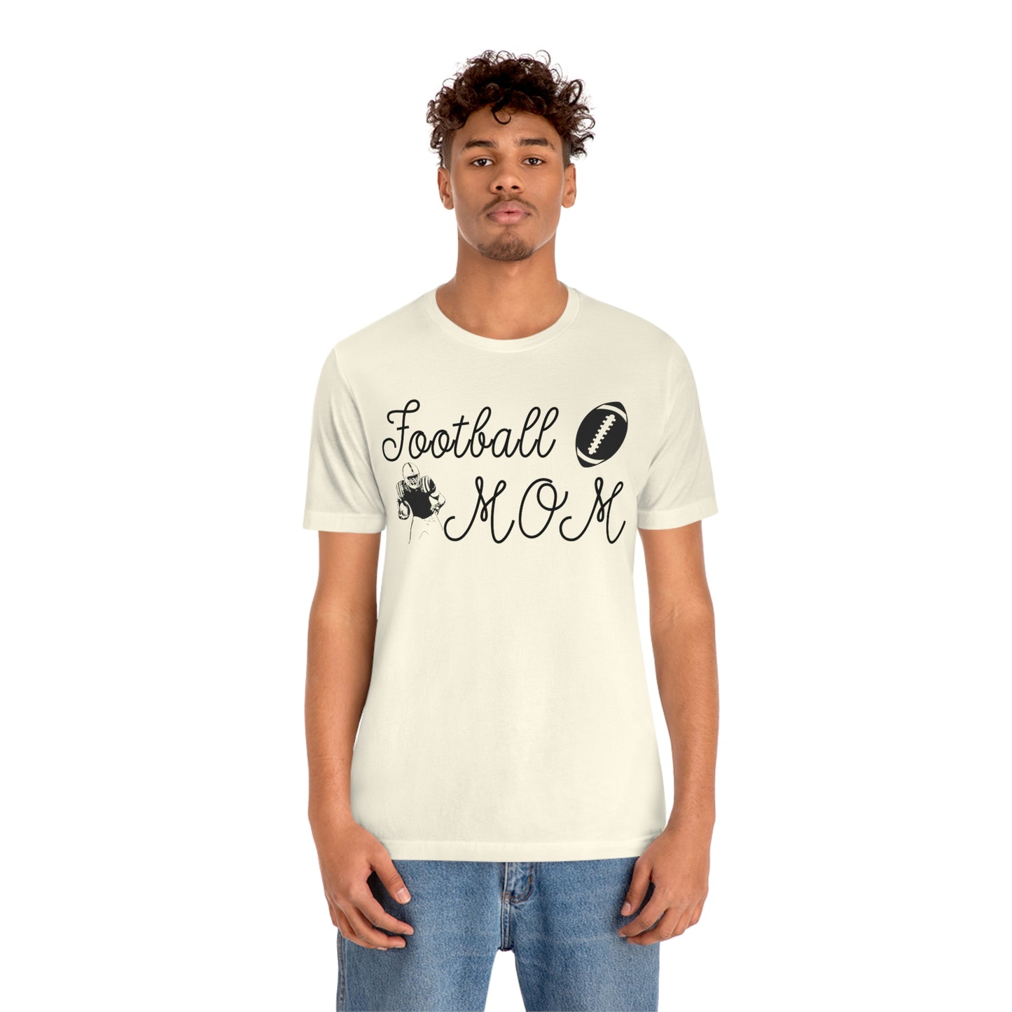 Football Mom Jersey Short Sleeve Tee