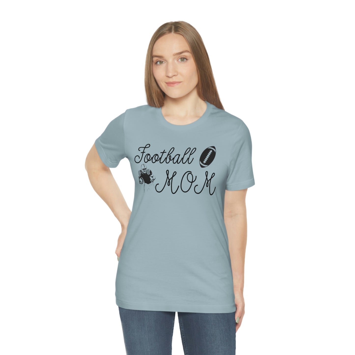 Football Mom Jersey Short Sleeve Tee