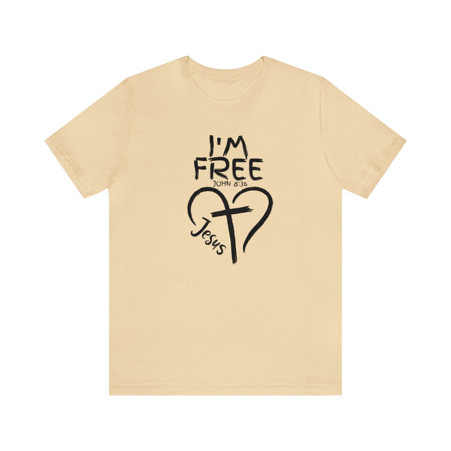 I'm Free, Christian Shirt, Jesus Shirt, Religious, Church Tee, Faith Shirt, Unisex Shirt, Inspirational Shirt, Aesthetic Christian, Shirt Christian Streetwear