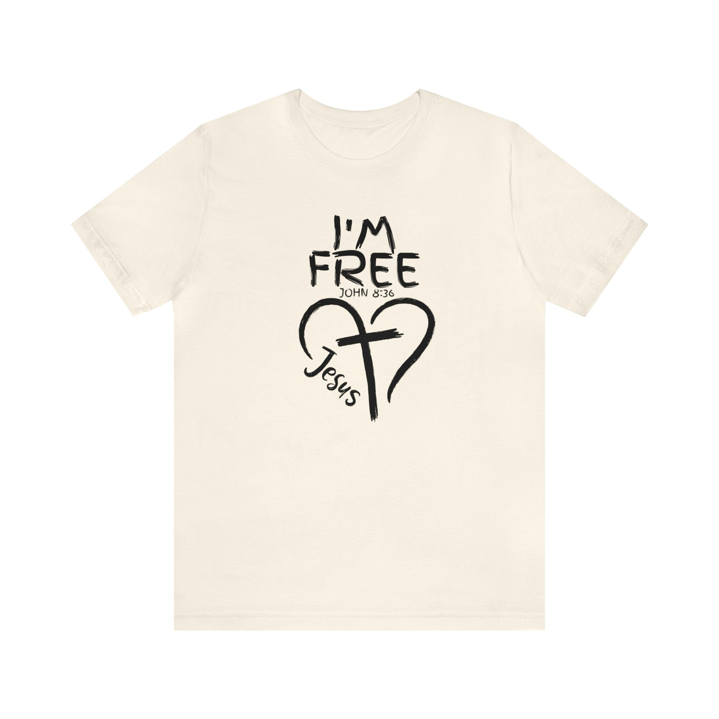 I'm Free, Christian Shirt, Jesus Shirt, Religious, Church Tee, Faith Shirt, Unisex Shirt, Inspirational Shirt, Aesthetic Christian, Shirt Christian Streetwear