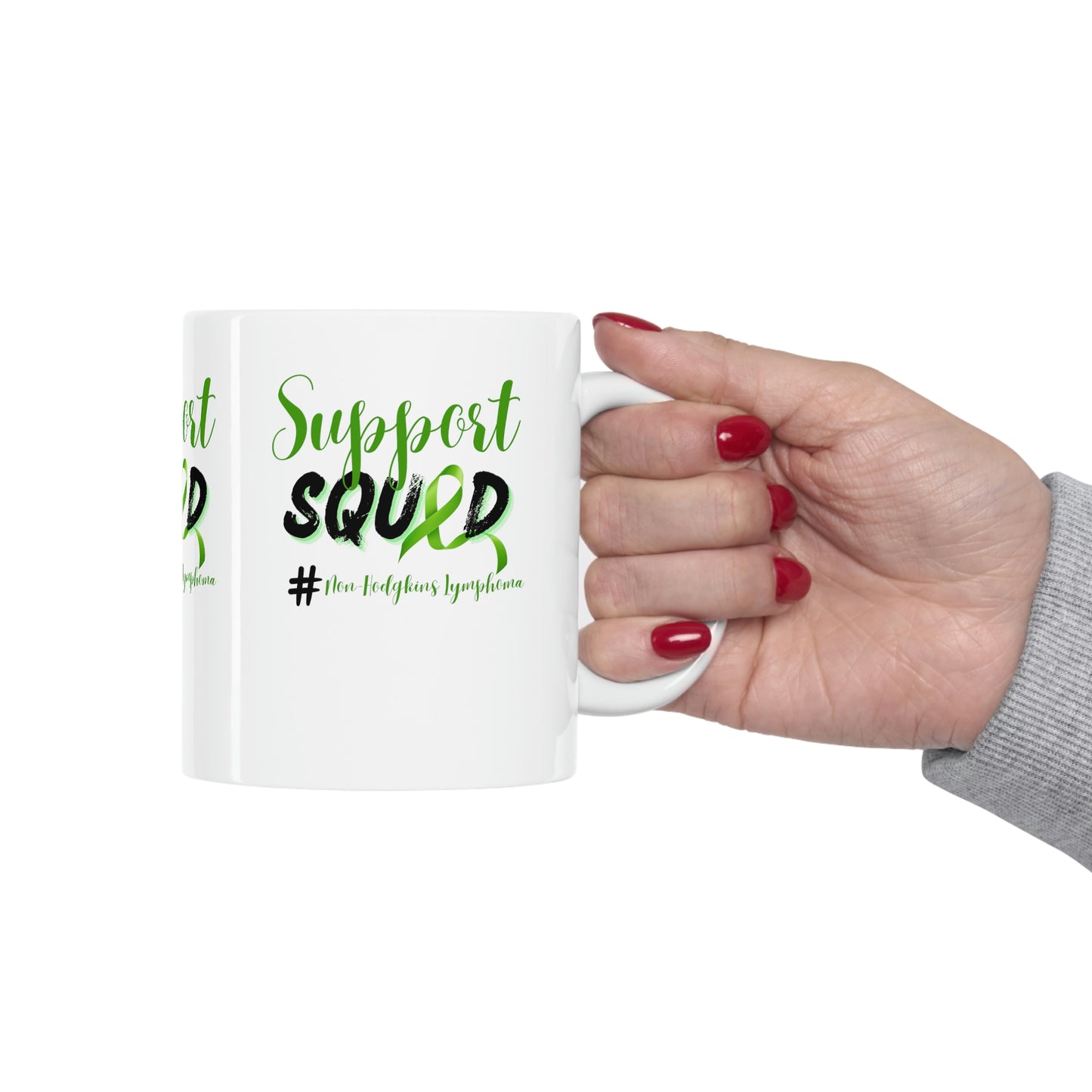 Support Squad Non- Hodgkins Lymphoma Coffee Mug 11oz