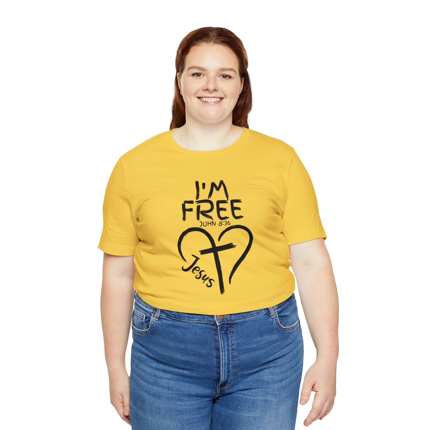 I'm Free, Christian Shirt, Jesus Shirt, Religious, Church Tee, Faith Shirt, Unisex Shirt, Inspirational Shirt, Aesthetic Christian, Shirt Christian Streetwear