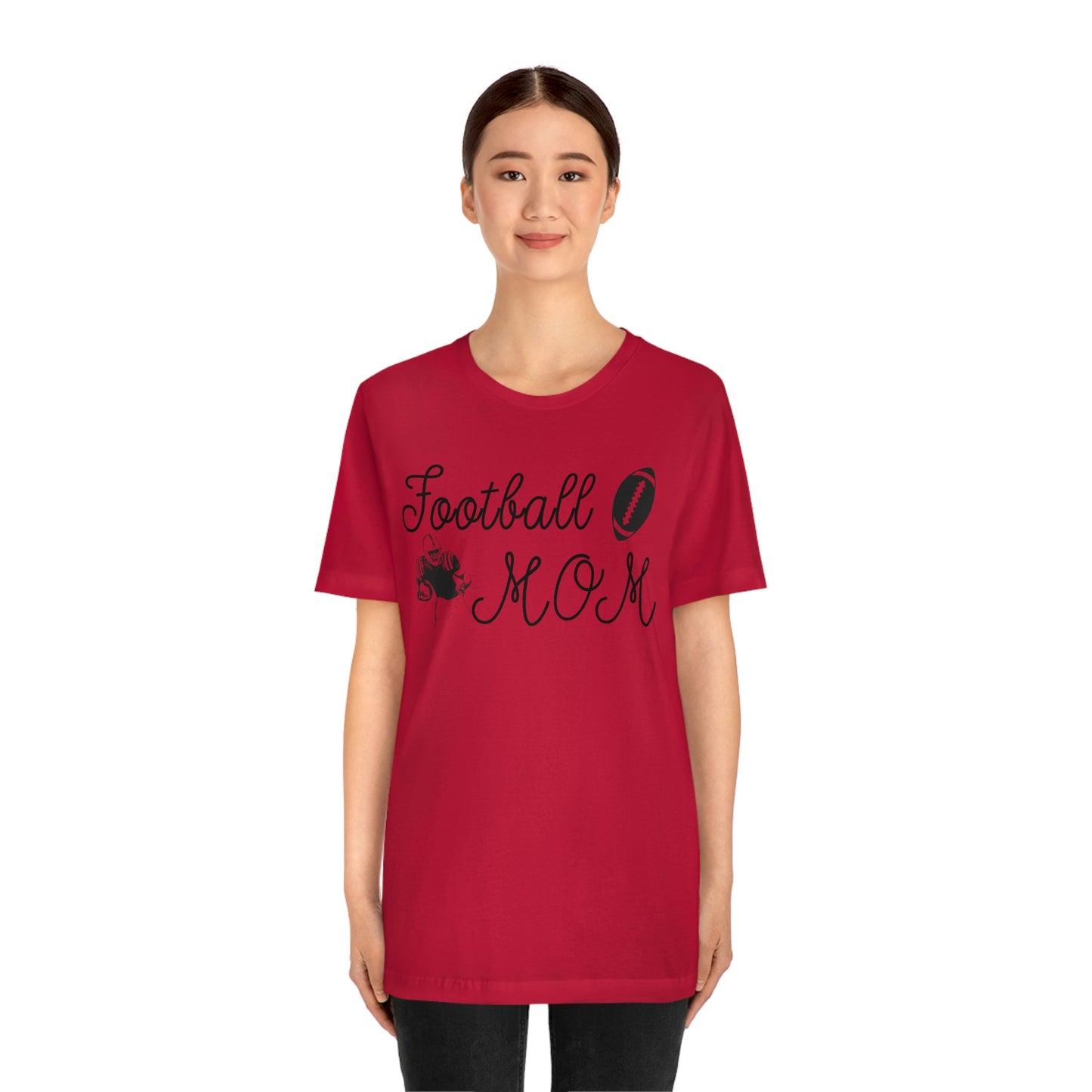 Football Mom Jersey Short Sleeve Tee