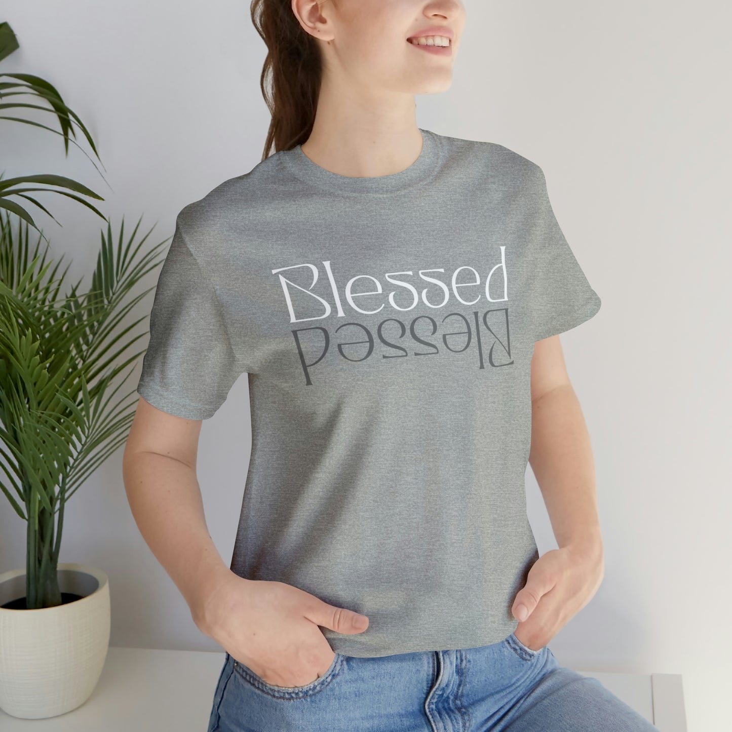 Blessed, Christian Shirt, Jesus Shirt, Religious, Church Tee, Faith Shirt, Unisex Shirt, Inspirational Shirt, Aesthetic Christian, Shirt Christian Streetwear