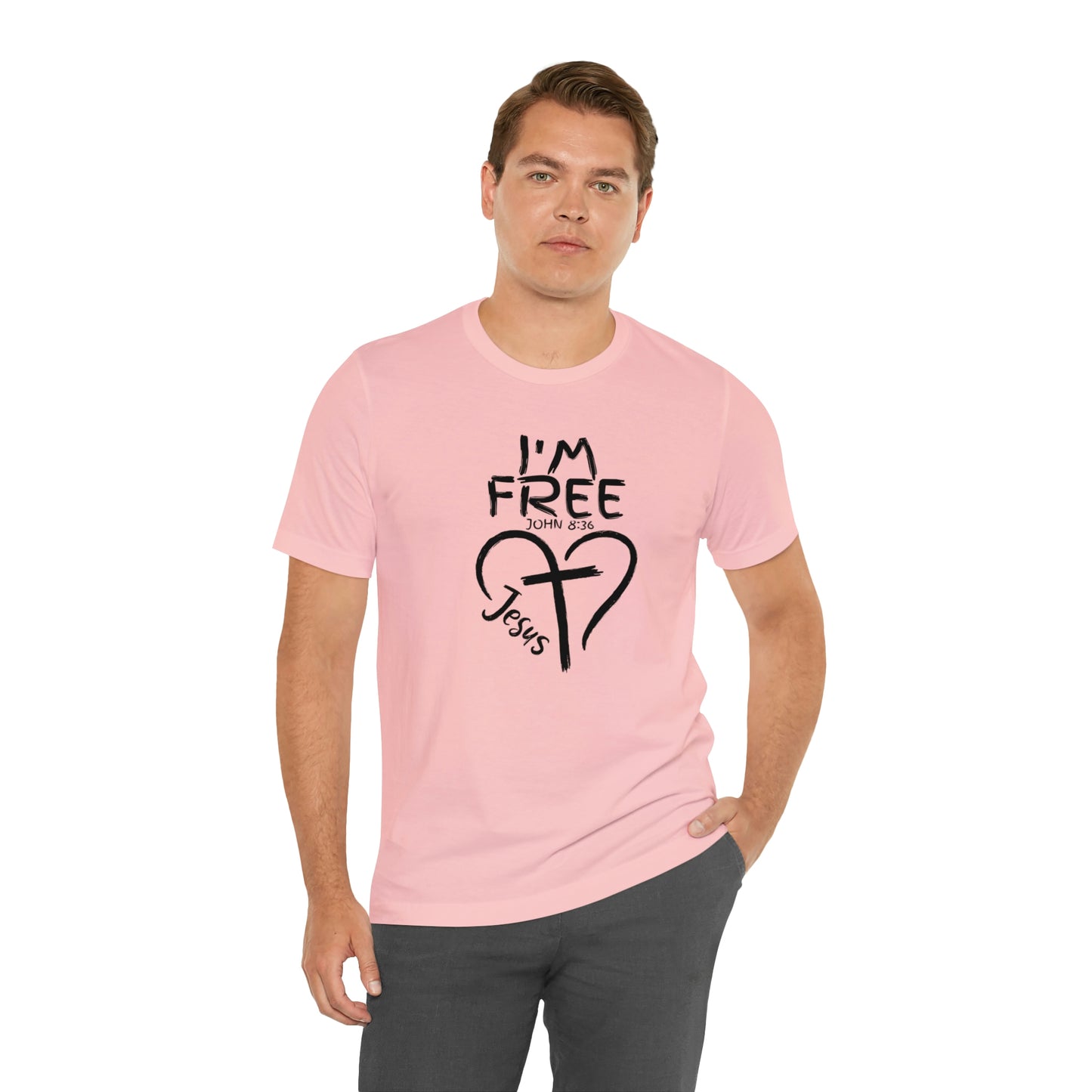 I'm Free, Christian Shirt, Jesus Shirt, Religious, Church Tee, Faith Shirt, Unisex Shirt, Inspirational Shirt, Aesthetic Christian, Shirt Christian Streetwear