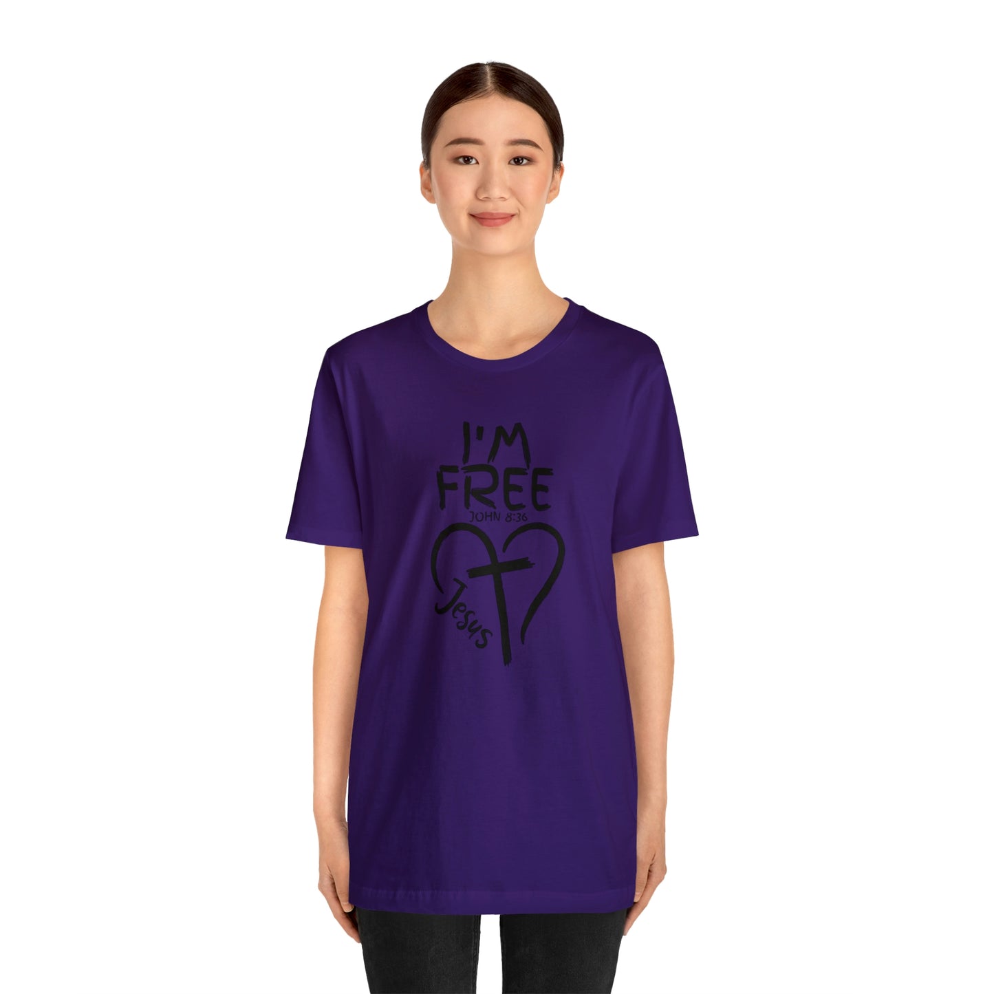 I'm Free, Christian Shirt, Jesus Shirt, Religious, Church Tee, Faith Shirt, Unisex Shirt, Inspirational Shirt, Aesthetic Christian, Shirt Christian Streetwear