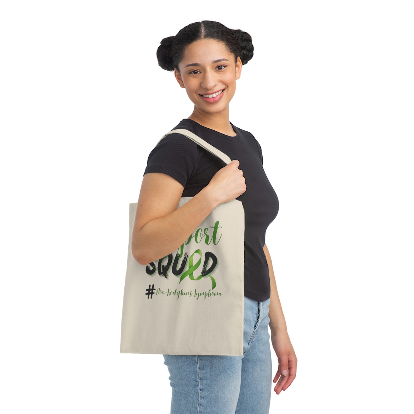 Support Squad Non- Hodgkins Lymphoma Tote Bag