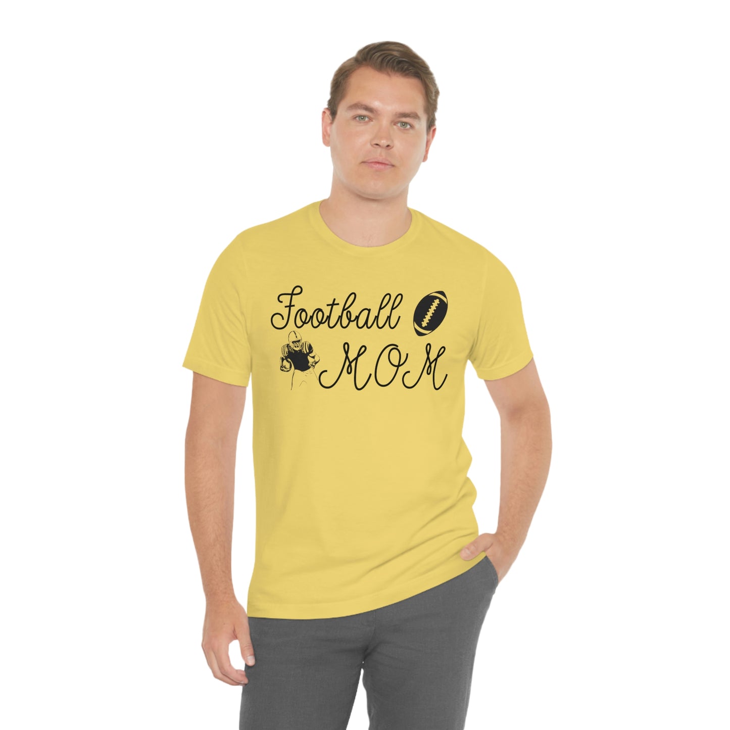 Football Mom Jersey Short Sleeve Tee